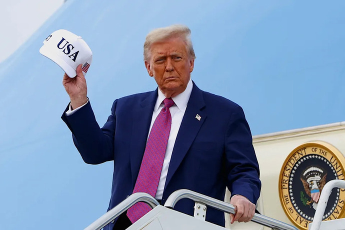 Mays CPI report reflects a time period in which many of Trumps tariffs were in effect. REUTERS/Evelyn Hockstein
